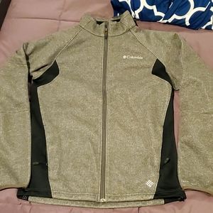 Green Columbia omni-heat men's jacket sz M